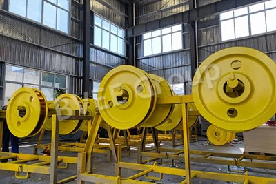 Port Crane Reservdelshjul